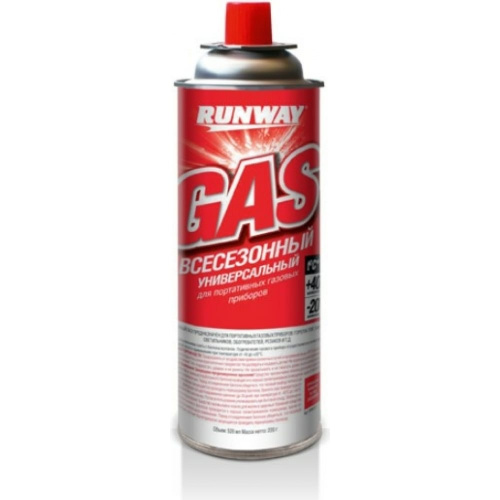 Газ в балоне для горелки RUNWAY 520ml