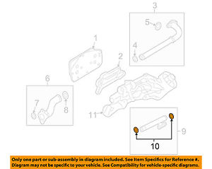 Прокладка кронштейна масл радиатора OPEL OE (кольцо)