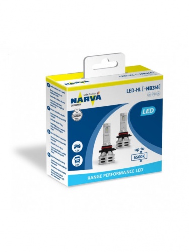 Автолампа LED HB3/HB4 RANGE PERFOMANCE NARVA (6500K)