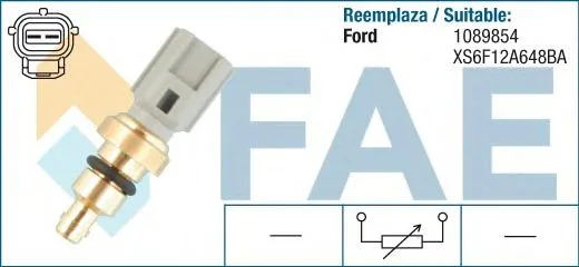 Датчик темп. ОЖ FORD FAE 33736