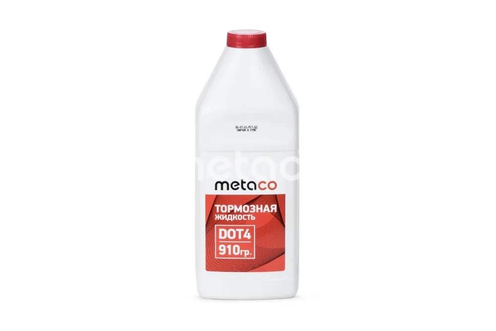 Жидкость тормозная METACO DOT4 910gr