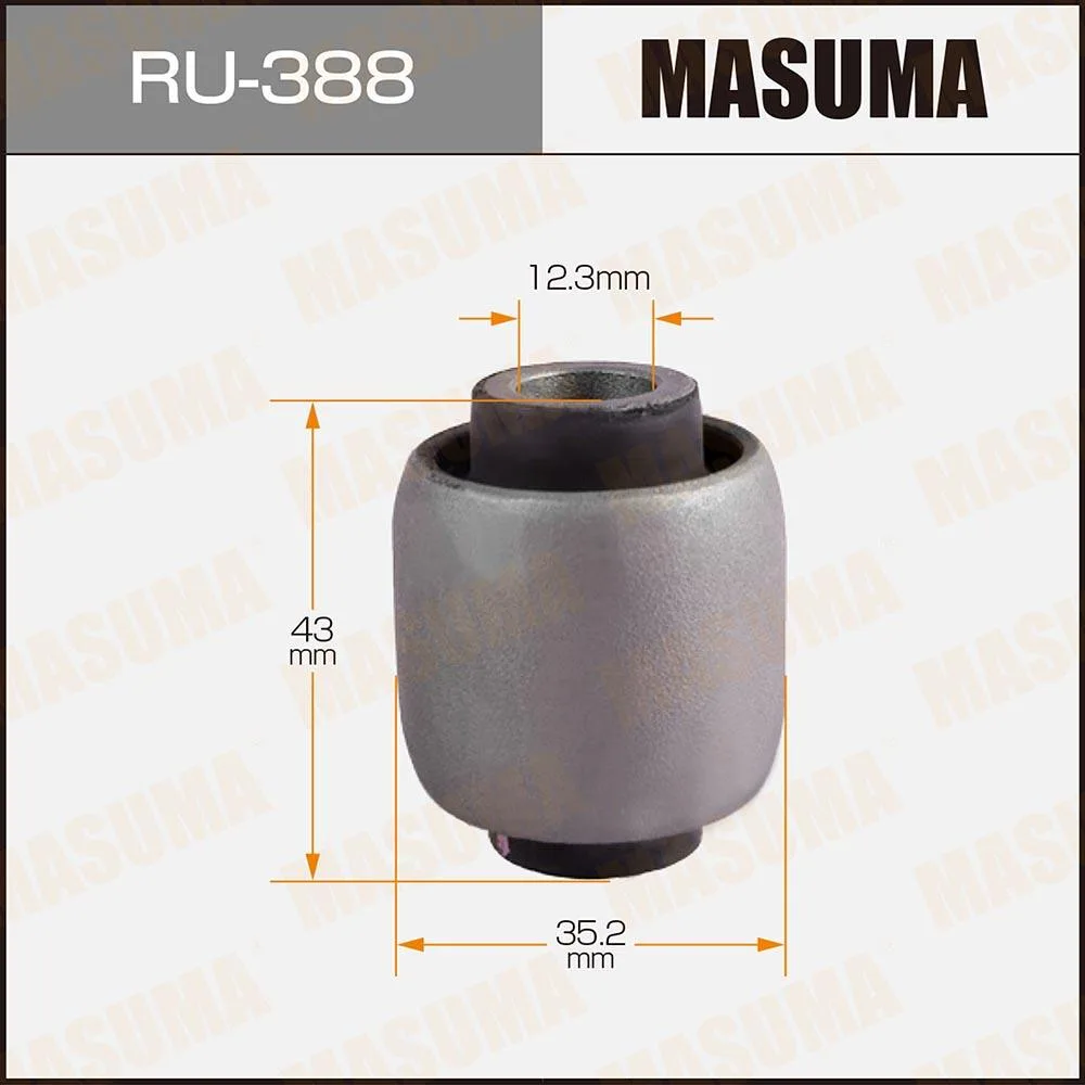 Сайлентблок рычага TOYOTA зад подв серпа MASUMA TAB-TSL7