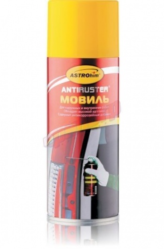 Мовиль АСТРОХИМ 520ml (спрей/+преобразователь ржавчины)