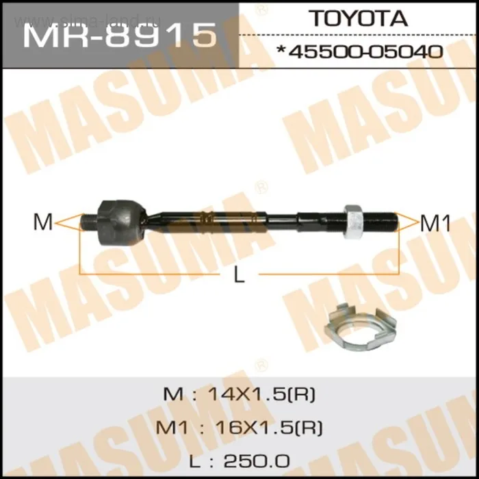 Тяга рул TOYOTA AVENSIS ZRT270 MASUMA