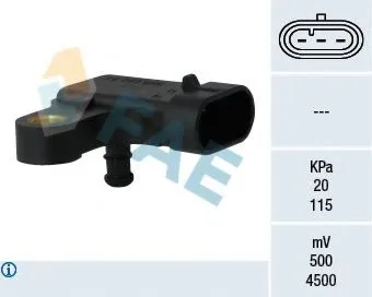 Датчик абсолютного давления DAEWOO/GM FAE