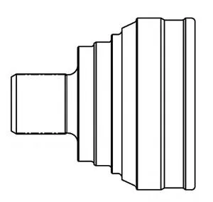 ШРУС AUDI A4 00-09 наружн GSP 305119=15-1551