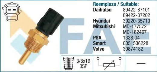 Датчик темп. ОЖ MITSUBISHI FAE 33310