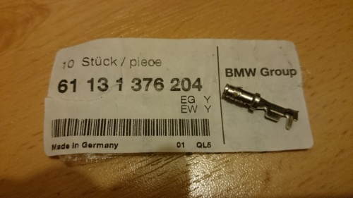 Контакт разъема BMW OE (1.0-2.5 мама)