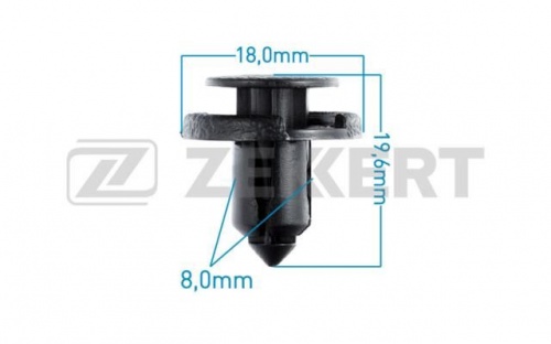 Пистон Nissan/Toyota ZEKKERT (8mm)