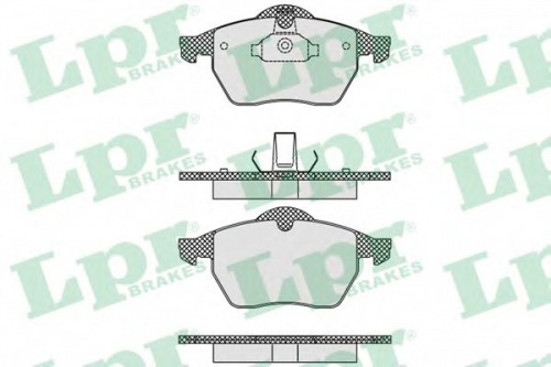 Колодки торм OPEL VECTRA B/ASTRA G пер LPR GDB1271=239010