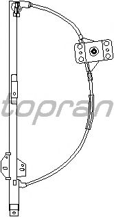 Стеклоподъемник VW T4 -94 пер лев мех HP