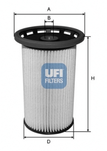 Фильтр топл VAG TDi 07- UFI PU8008