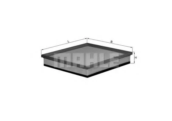 Фильтр возд RENAULT/OPEL/NISSAN 2.0/2.5 06- MAHLE C30163=U770/606