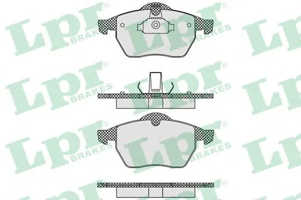 Колодки торм OPEL VECTRA B/ASTRA G пер LPR GDB1271=239010