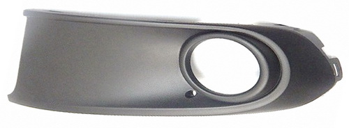 Решетка бампера VW POLO SED 10-15 пер лев +п/т METACO (+хром)