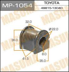 Втулка стаб TOYOTA COROLLA 01-05 пер MASUMA (22mm)