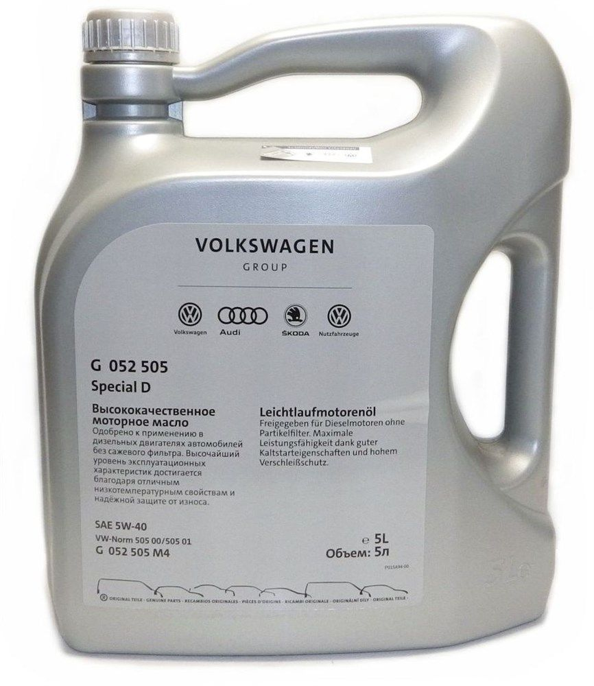 Масло мот VAG 5W40 Special D 5L (505.00)