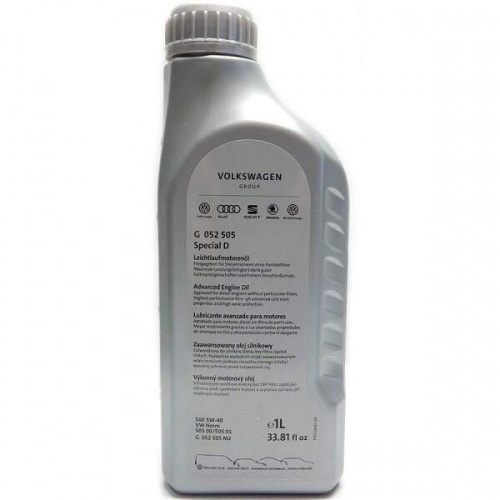 Масло мот VAG 5W40 Special D 1L (505.00)