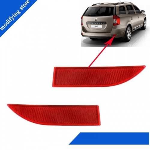 Катафот бампера RENAULT LOGAN 14- зад лев OE