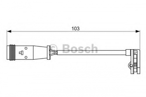 Датчик износа колодок MB SPRINTER/VW CRAFTER пер BOSCH (шт)