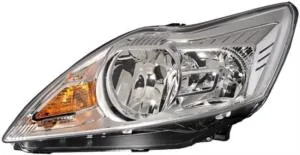 Фара FORD FOCUS II 08-11 лев TYC (хром)