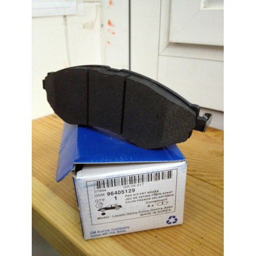 Колодки торм CHEVROLET LACETTI/NEXIA 16v/REZZO пер OE GDB3347=GDB3171=SP1077=GDB3216