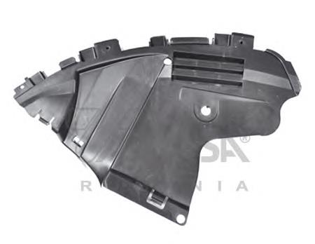 Пыльник бампера RENAULT SANDERO I 10-14 пер прав ASAM