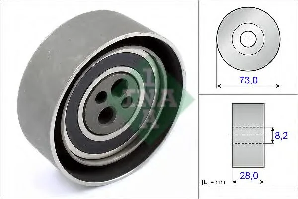 Ролик ГРМ VAG V6 2.6-2.8 LUK VKM11201