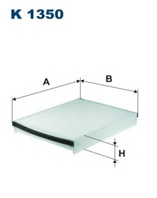 Фильтр салона FORD FOCUS III/KUGA II FILTRON CUK25007 (бум)