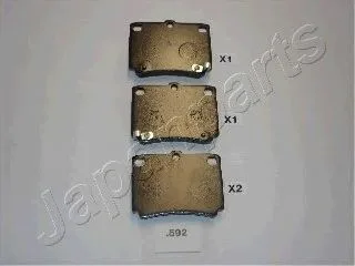 Колодки торм MITSUBISHI PAJERO зад JP GDB3239=275002