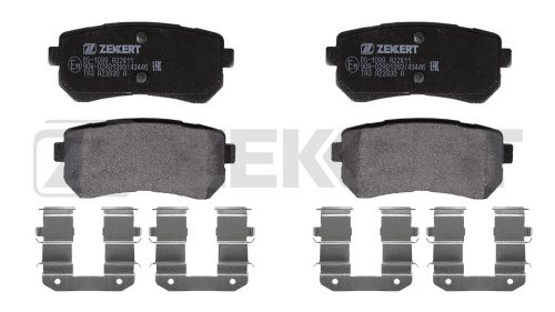Колодки торм KIA CEED/CERATO/RIO/i30/SPORTAGE 10- задн ZEKKERT GDB3421