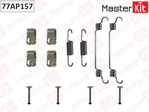 Р/к колодок ручника HYUNDAI SANTA FE 06-12/KIA SORENTO MASTERKIT