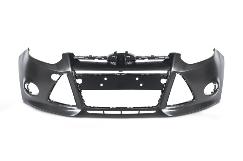 Бампер FORD FOCUS III пер (без омывателей и парктроника) METACO