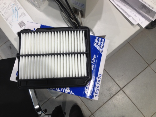 Фильтр возд CHEVROLET AVEO T200/T250 AC DELCO C2324