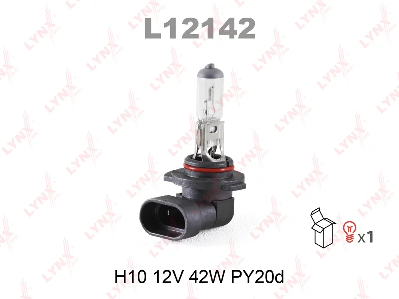 Автолампа H10 LYNX (42w)