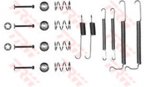 Р/к колодок OPEL KADETT/CORSA B зад TRW (200x28)