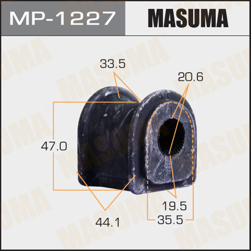 Втулка стаб TOYOTA задн MASUMA (19.5mm)