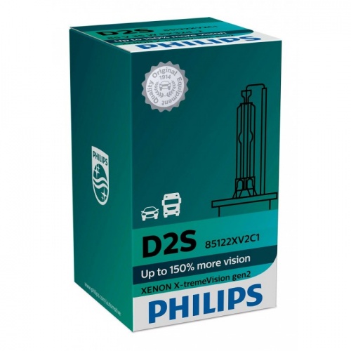 Автолампа D2S PHILIPS X-TremeVision gen2 +150% (4800K)