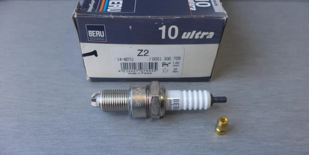 Свеча зажигания VAG BERU WR8DPX=WR8DCX+=BP5ET-10