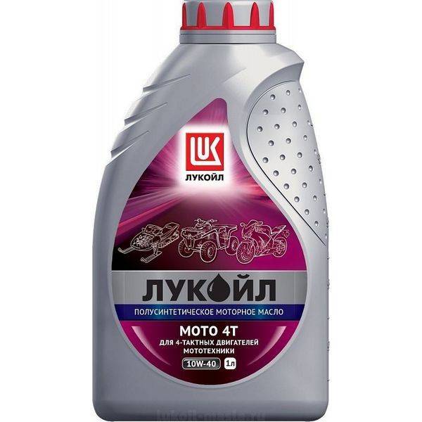 Масло мот ЛУКОЙЛ 4T 10W40 1L