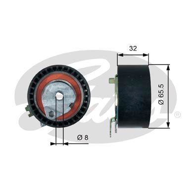 Ролик ГРМ RENAULT GATES VKM16022