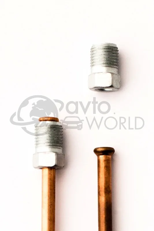 Штуцер трубки 5mm M10x13 ключ 10mm QB TXX
