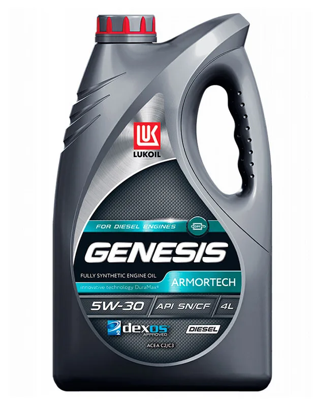 Масло мот ЛУКОЙЛ 5W30 GENESIS ARMORTECH DIESEL 4L