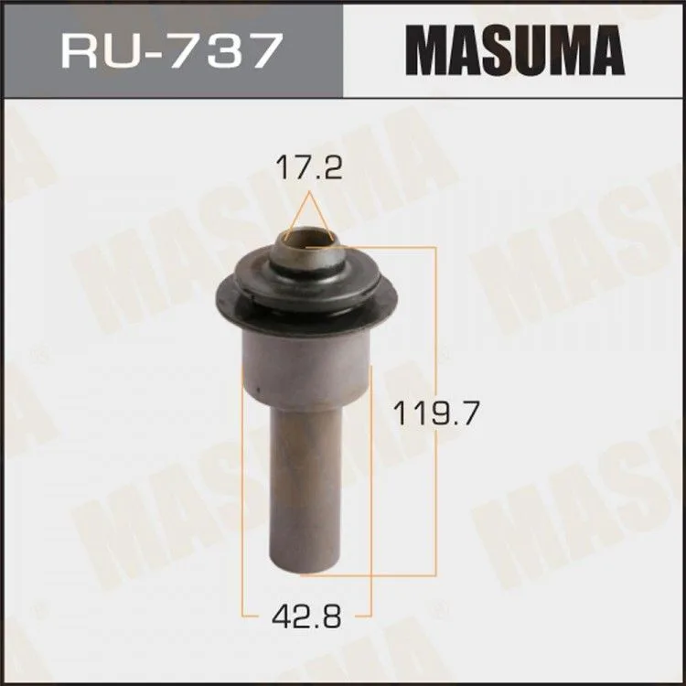 Сайлентблок подрамника NISSAN F15 переднего задний MASUMA NAB-341=NAB-276