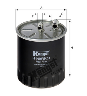 Фильтр топл MB CDI 06- HENGST WK820/1=KL313