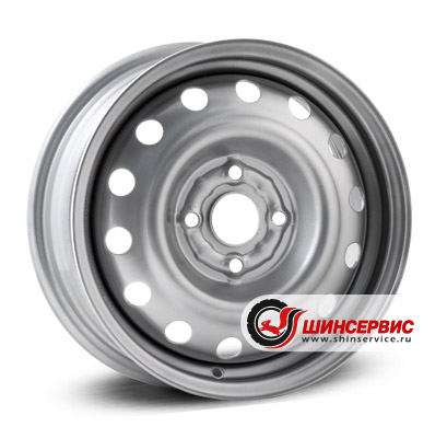 Диск колесный RENAULT LOGAN/SANDERO/LARGUS -14 R15*6.0/4x100/ET50/D60.1 TREBL (серебр)