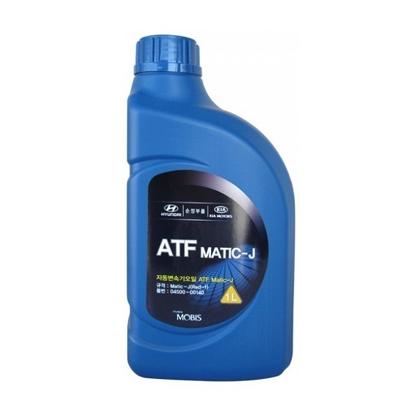 Масло тран HYUNDAI ATF MATIC J/RED1 1L (в 5ти ступ АКПП)