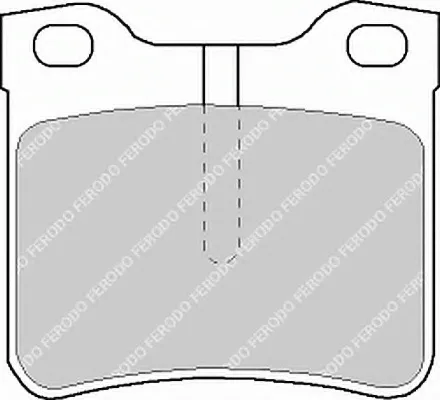 Колодки торм MB VITO зад PATRON GDB1289=232122 (торм itt)