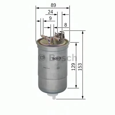 Фильтр топл VAG BOSCH WK853/11