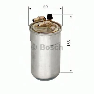 Фильтр топл OPEL 1.3D 06- UFI WK853/23=KL568=F026402051
